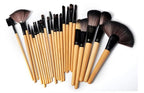 Set de 24 Pinceaux de Maquillage Professionnel — Pochette Cadeau